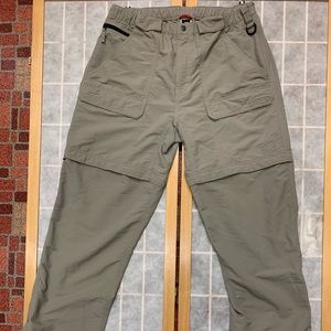 The North Face zip-off cargo pants
